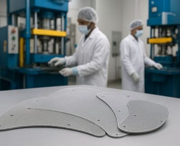 Multi-layer stainless steel extruder screen packs for plastic extrusion machines